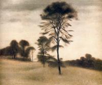 Vilhelm Hammershoi - Paysage Ryet